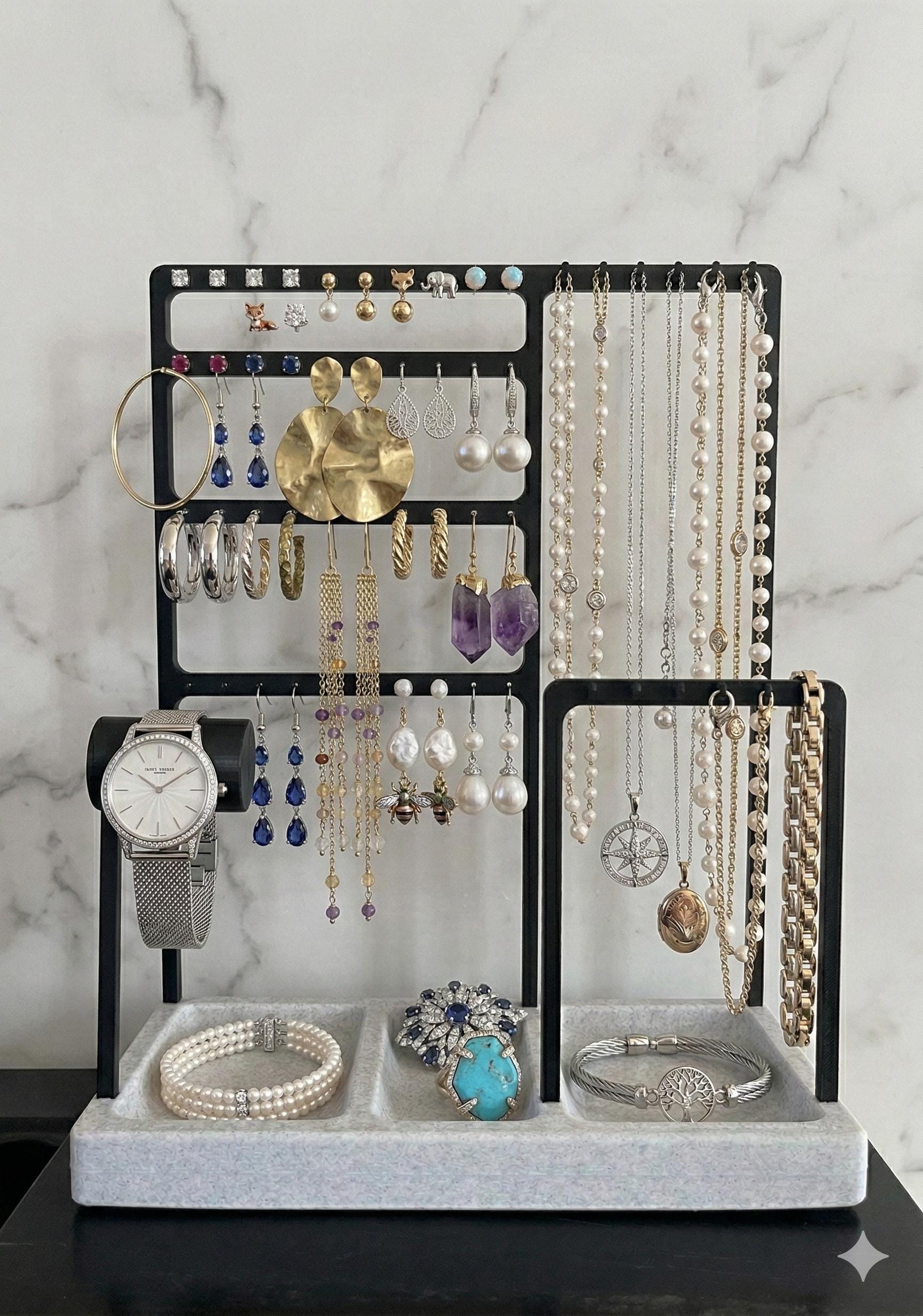Jewelry Display Stand –Jewelry Holder – 3D Printed Organizer