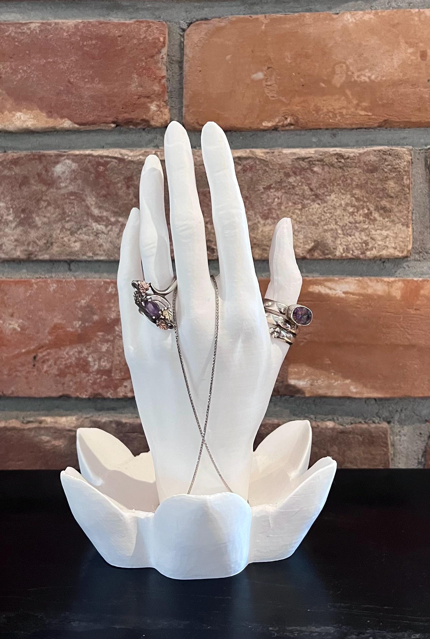 Jewelry Display Stand – Hand Jewelry Holder – 3D Printed Organizer