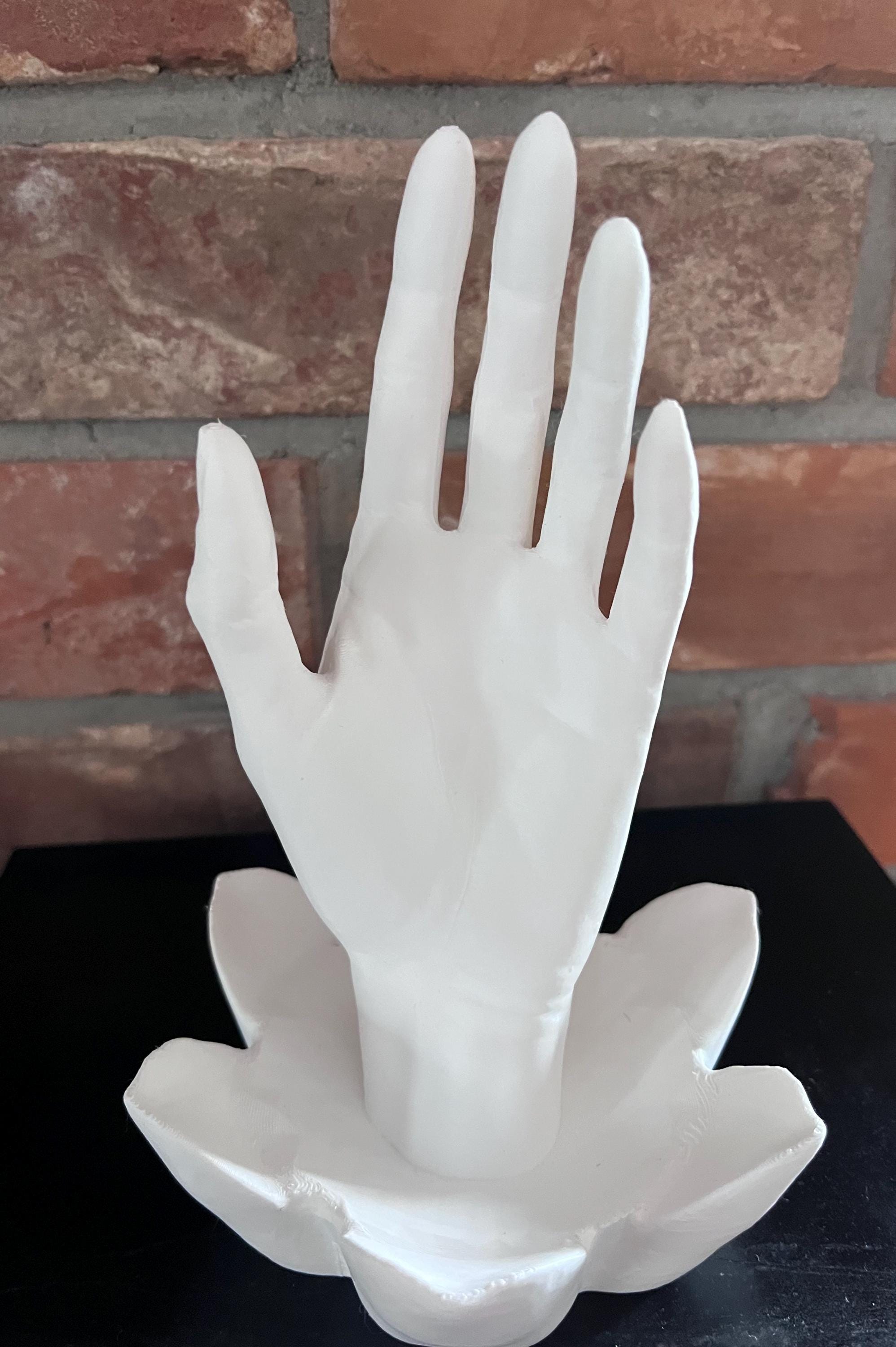 Stojak na Biżuterię "Dłoń" – Elegancki Organizer na Pierścionki i Naszyjniki