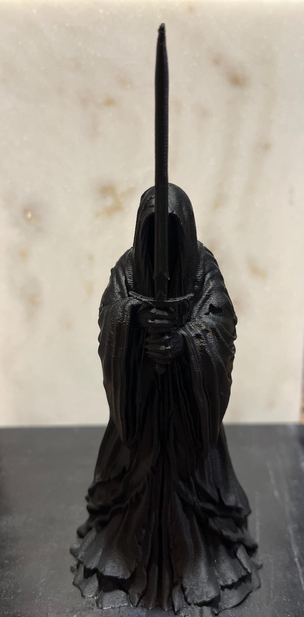 Figurka Nazgûl z Mieczem – Upiór Pierścienia | Statuetka 3D 16 cm
