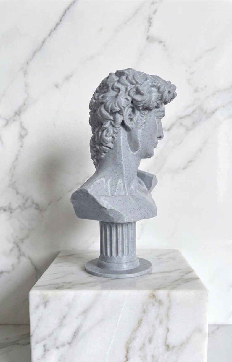 Popiersie Dawida – dekoracyjna figurka | 18 cm |🏛️