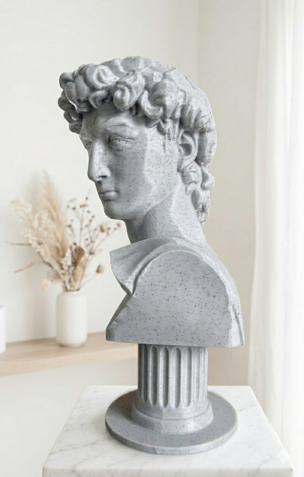 Popiersie Dawida – dekoracyjna figurka | 18 cm |🏛️