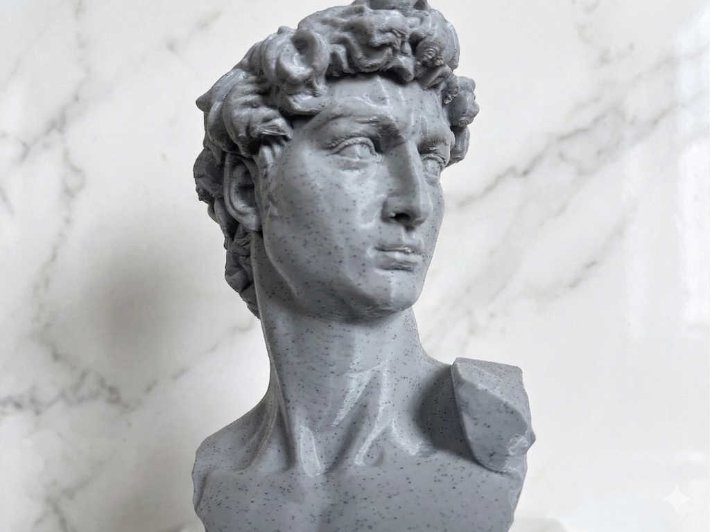 Popiersie Dawida – dekoracyjna figurka | 18 cm |🏛️