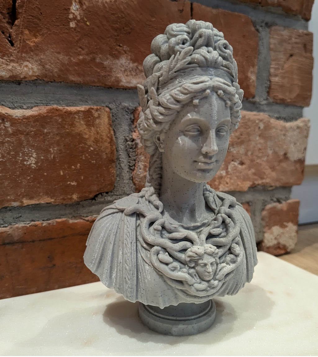 Klasyczne Popiersie Ateny – Elegancka Figurka Dekoracyjna 16 cm