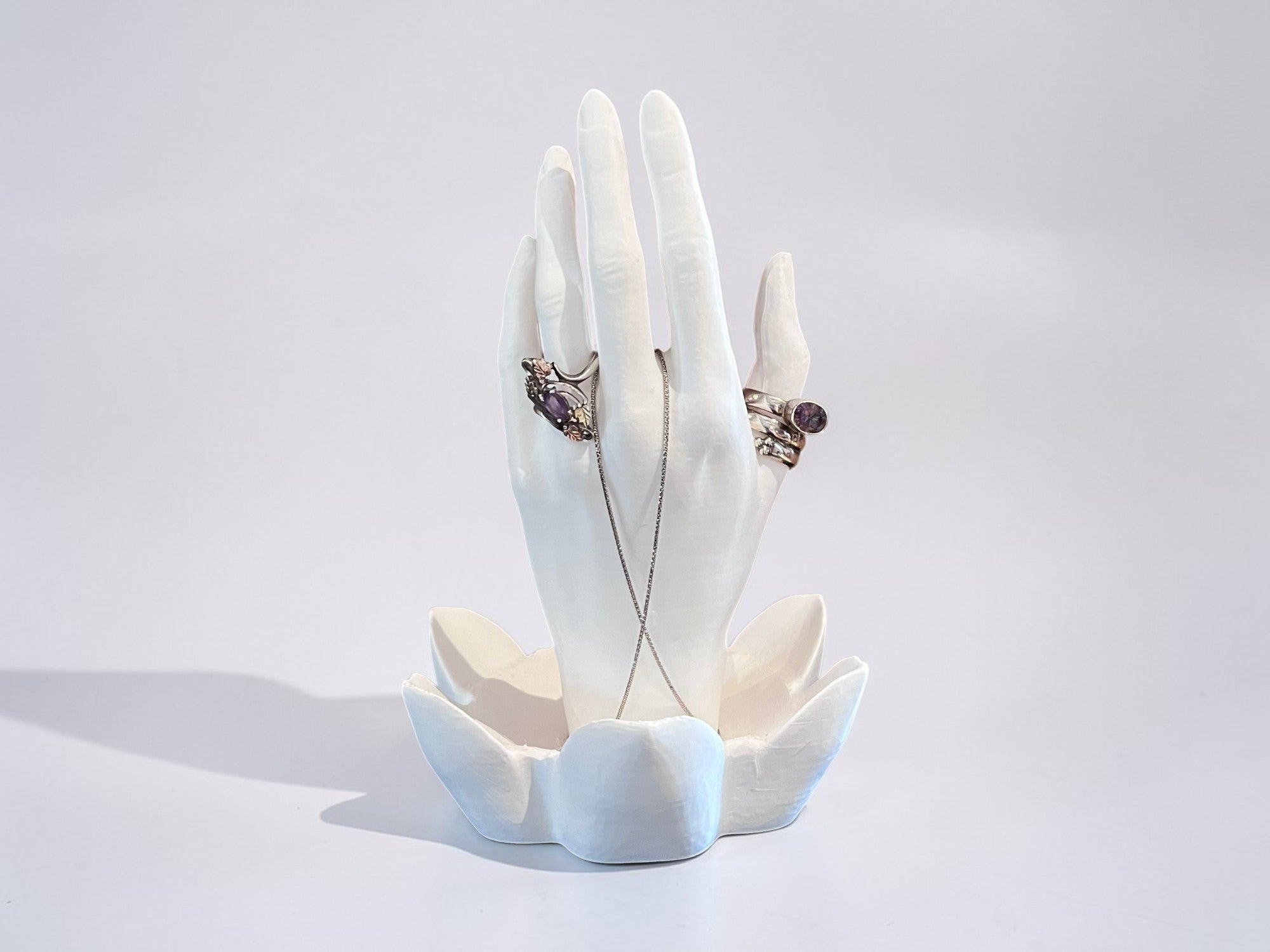 Jewelry Display Stand – Hand Jewelry Holder – 3D Printed Organizer