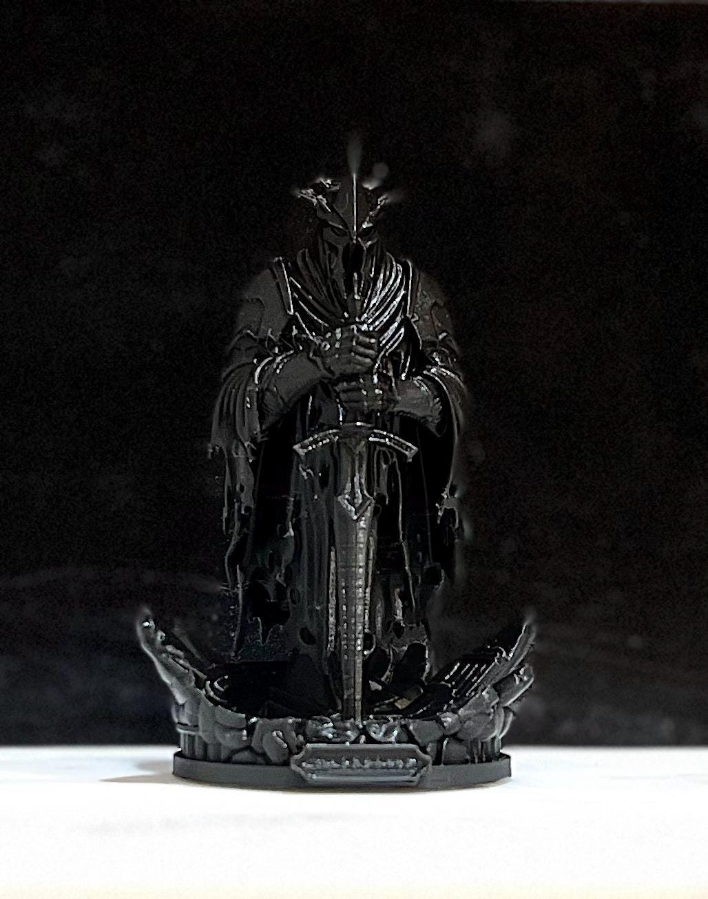 Figurka Król Nazgûli – Mroczne Fantasy | Statuetka 3D