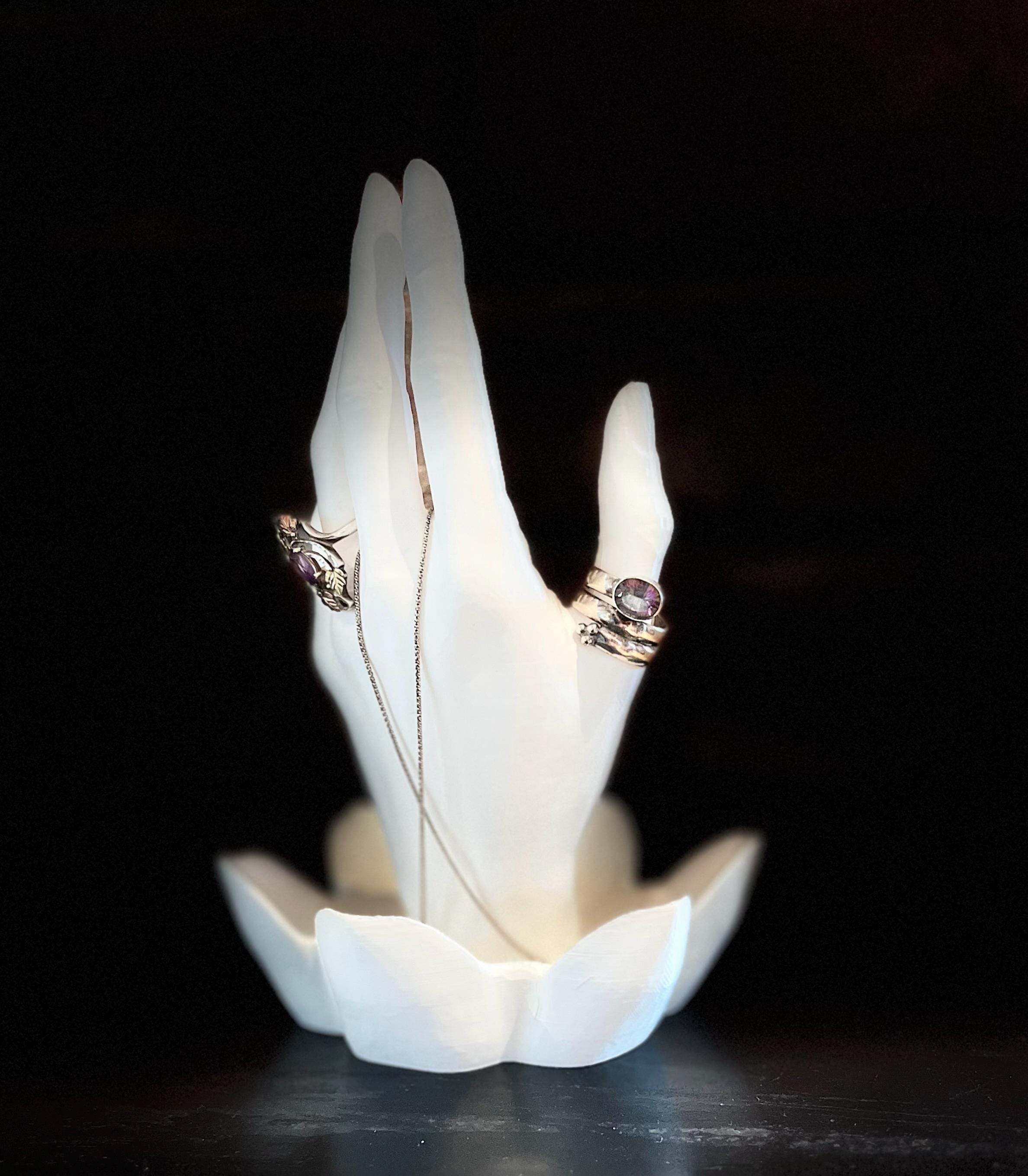 Jewelry Display Stand – Hand Jewelry Holder – 3D Printed Organizer
