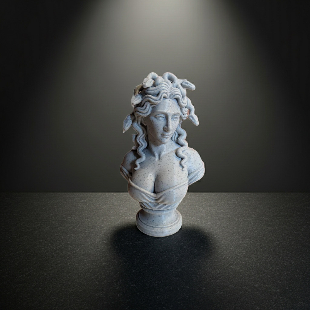 Popiersie Meduzy – Ekskluzywna Figurka Dekoracyjna 15 cm