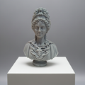 Klasyczne Popiersie Ateny – Elegancka Figurka Dekoracyjna 16 cm