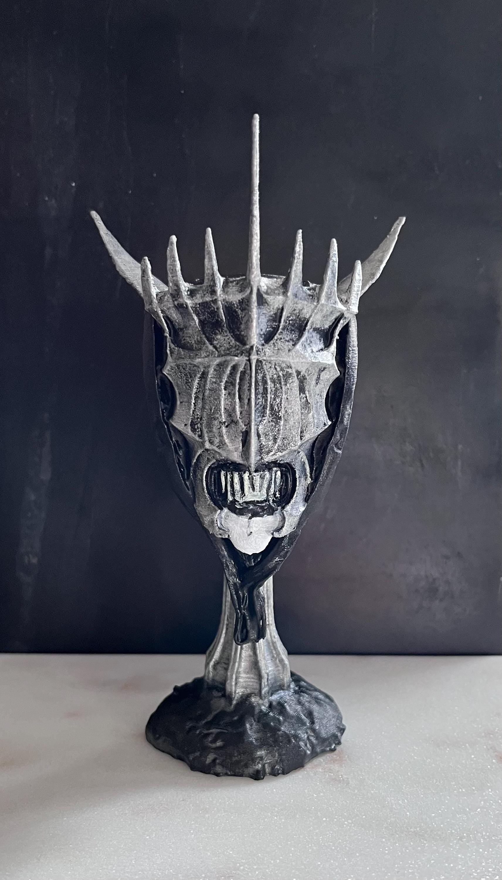 Popiersie Wysłannik Ciemności – Ręcznie Malowana Statuetka 15 cm | Dark Fantasy