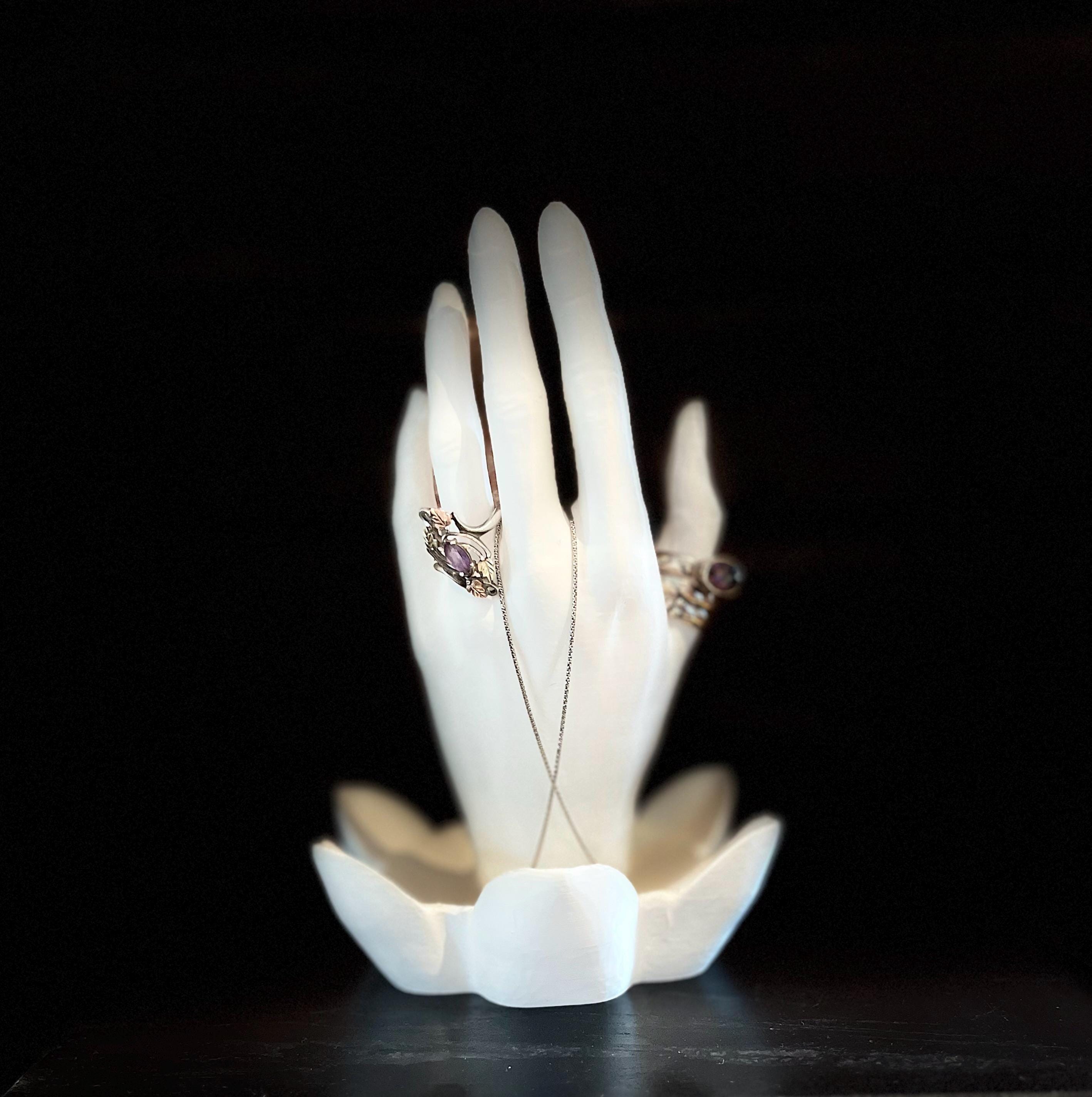 Jewelry Display Stand – Hand Jewelry Holder – 3D Printed Organizer