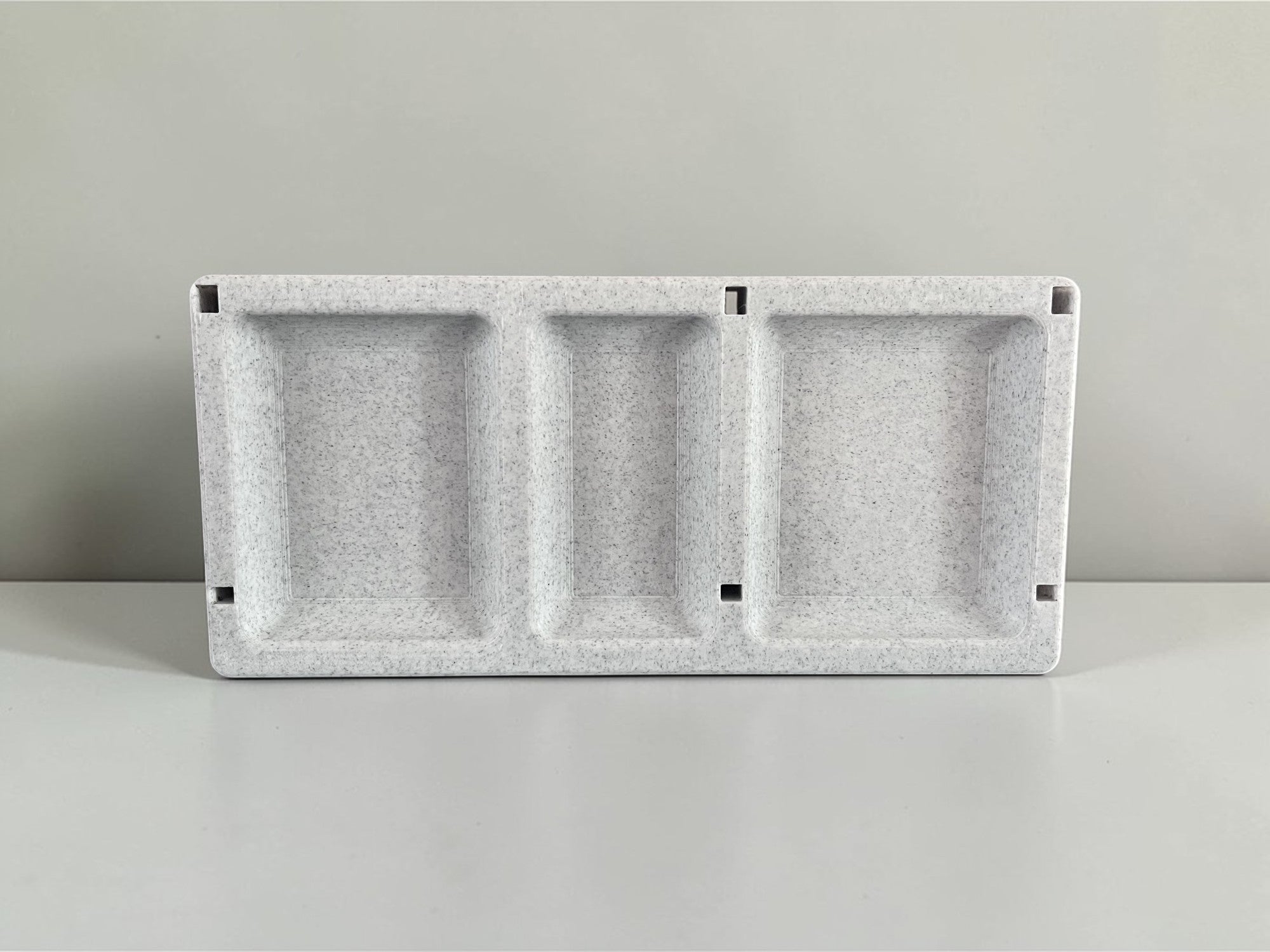 Stojak na Biżuterię z Podstawą o Wzorze Marmuru – Nowoczesny Organizer 3D